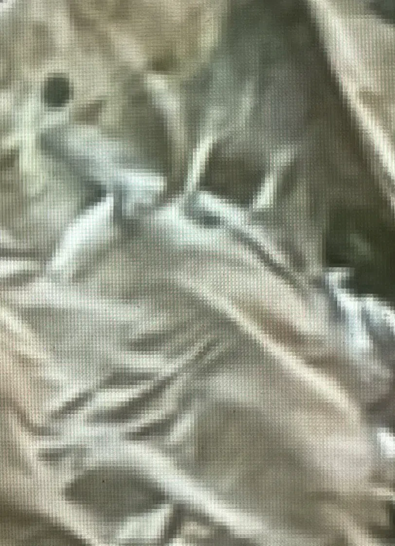 dispay coating_03 - digital image collage composed of modified textiles and digital overlay - zoe bilgeri/ 2025/ Zurich