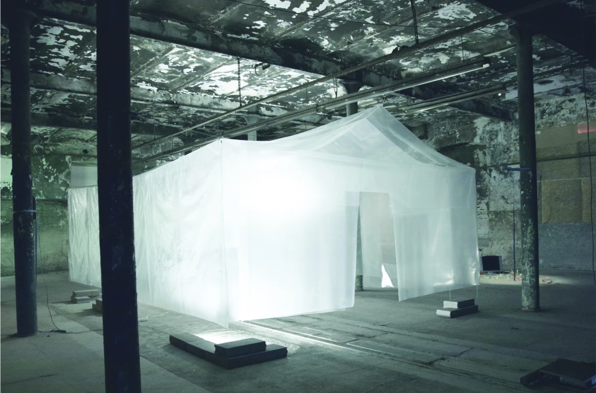 the tent___spatial installation